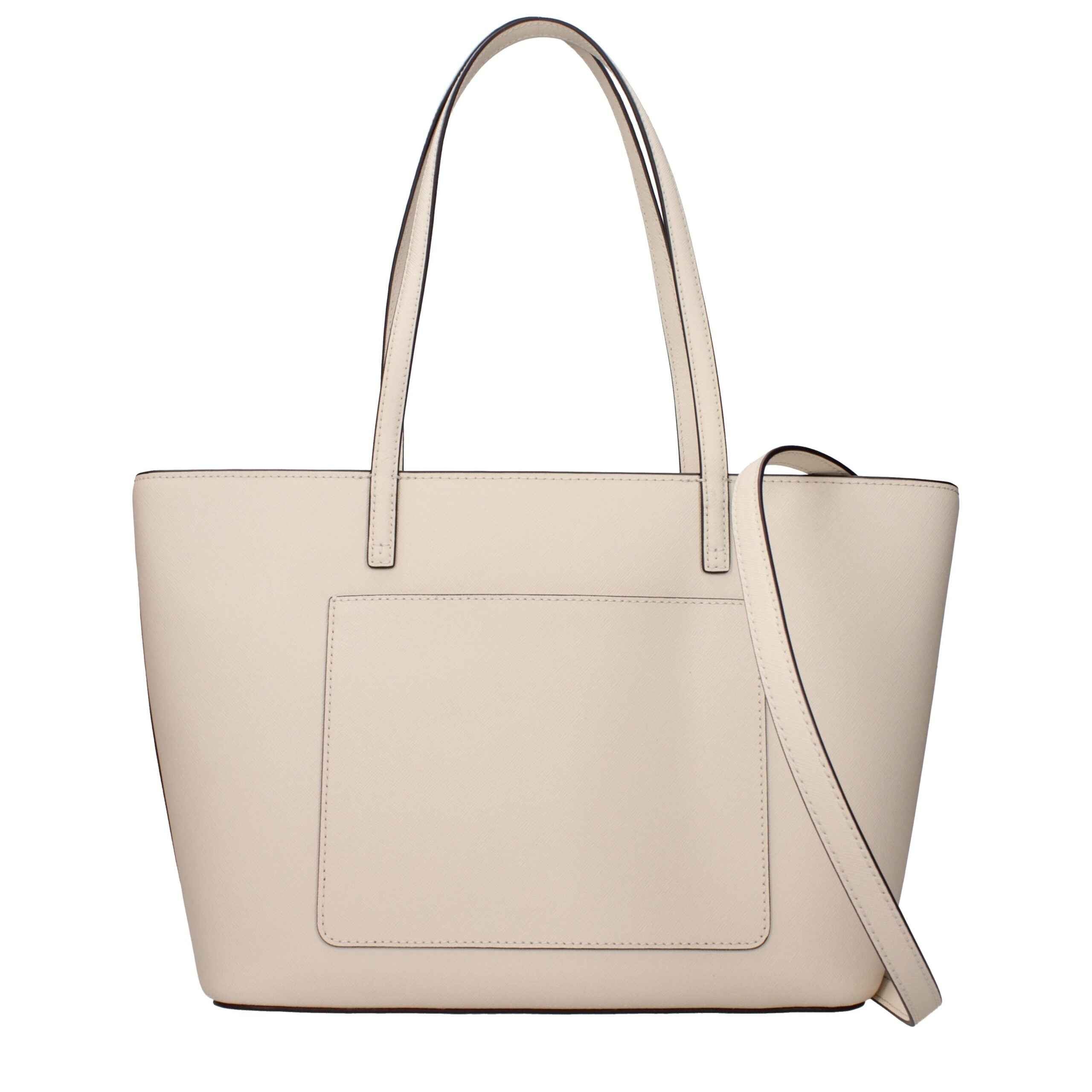 Tory Burch Beige Leather Shoulder Bag