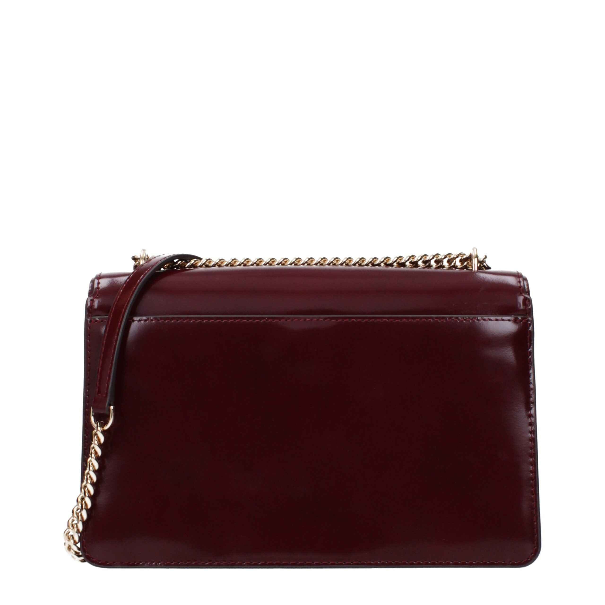 Tory Burch Red Leather Crossbody Bag