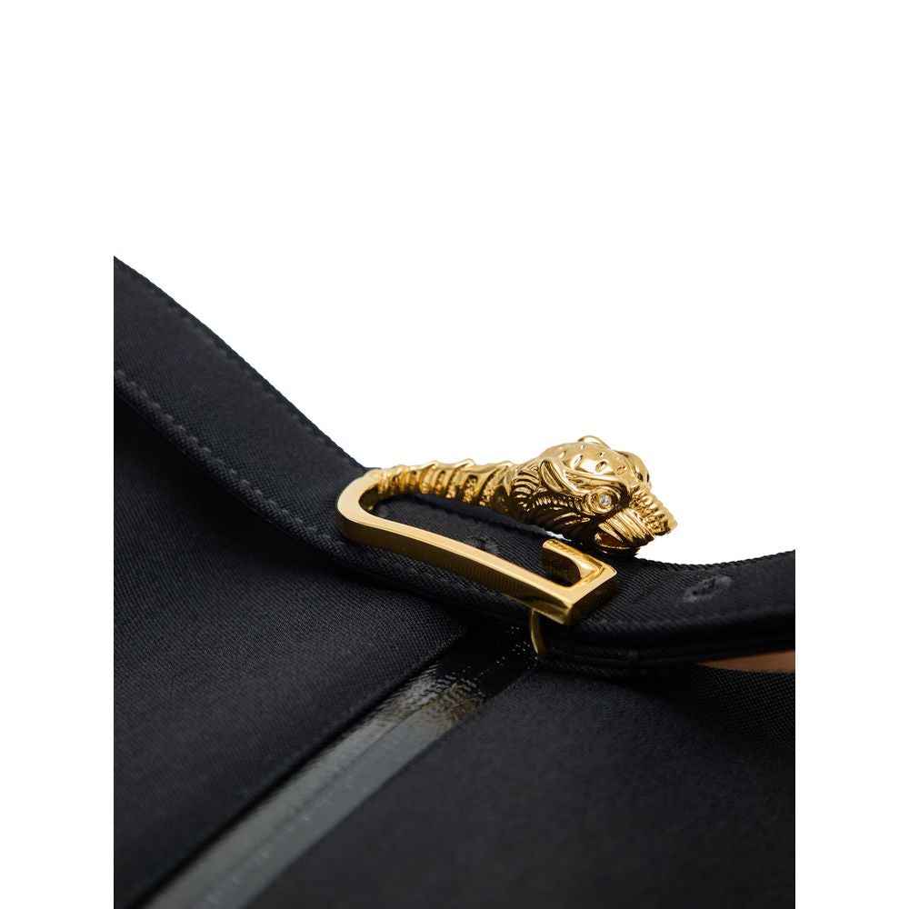 Gucci Black Wool Midi Skirt