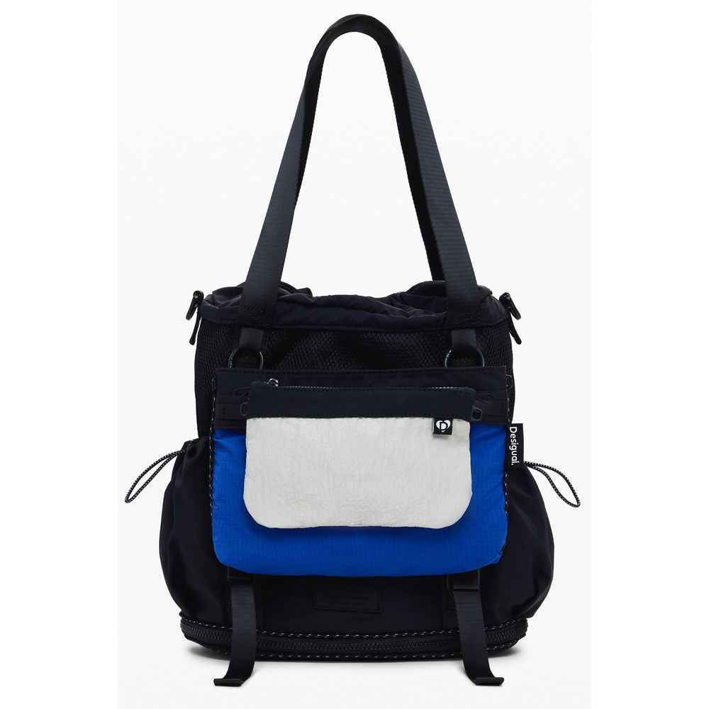 Desigual Black Polyester Women's Convertible Bag