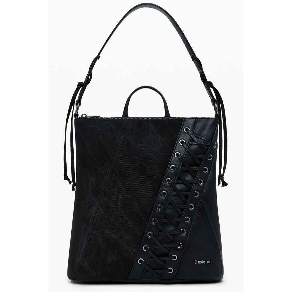 Desigual Bronzo Polyurethane Women Handbag
