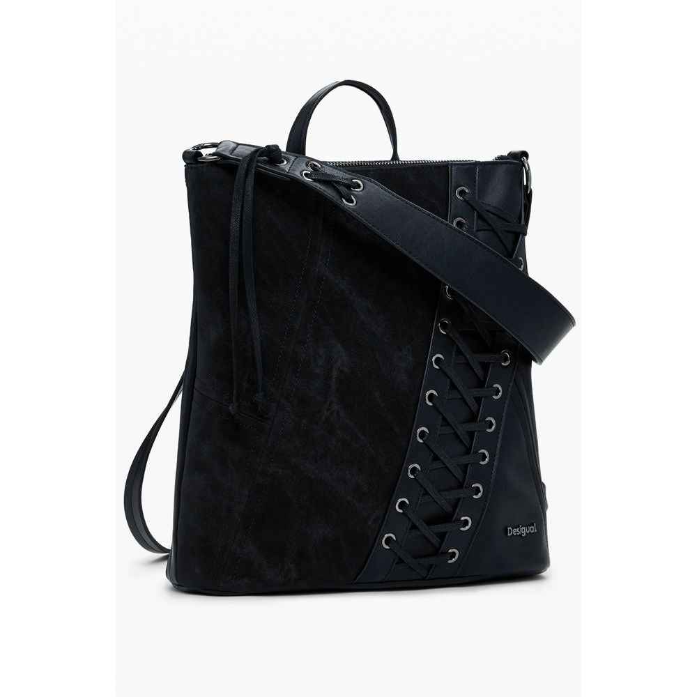 Desigual Bronzo Polyurethane Women Handbag