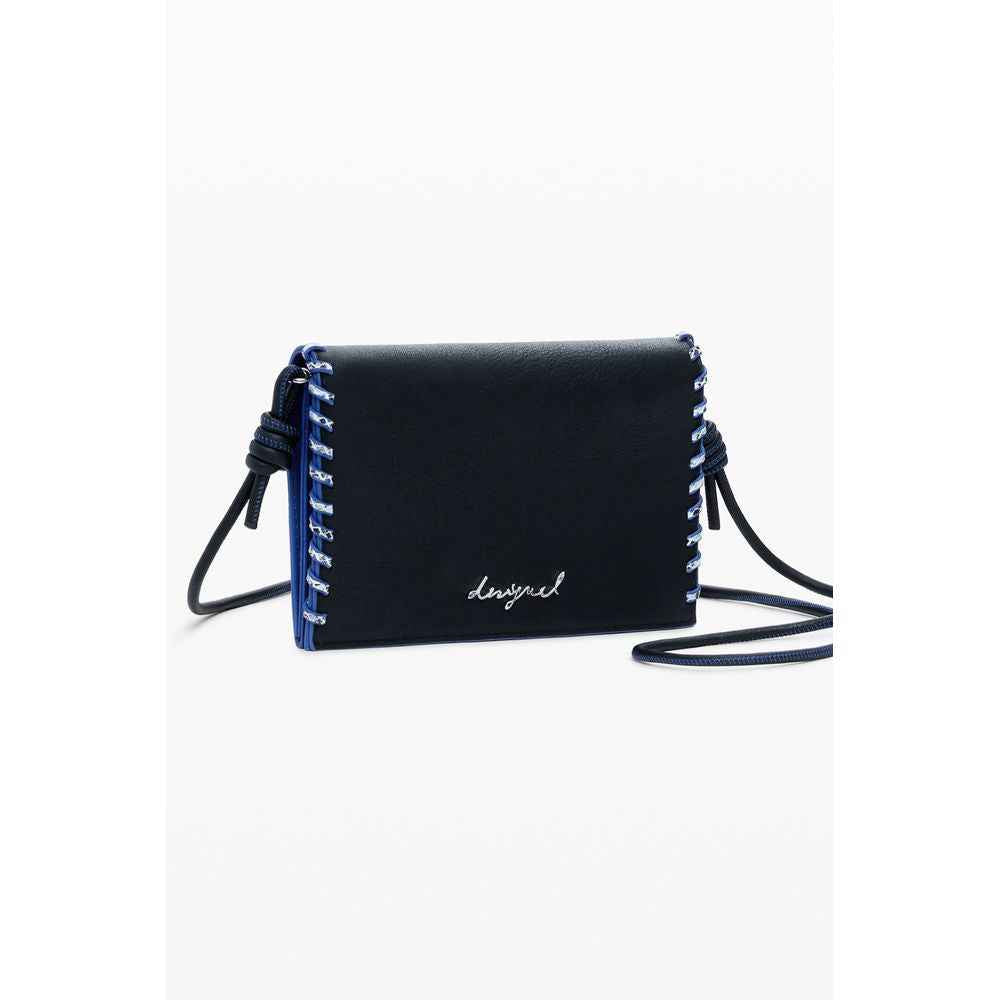Desigual Nero Poliuretano Women Wallet