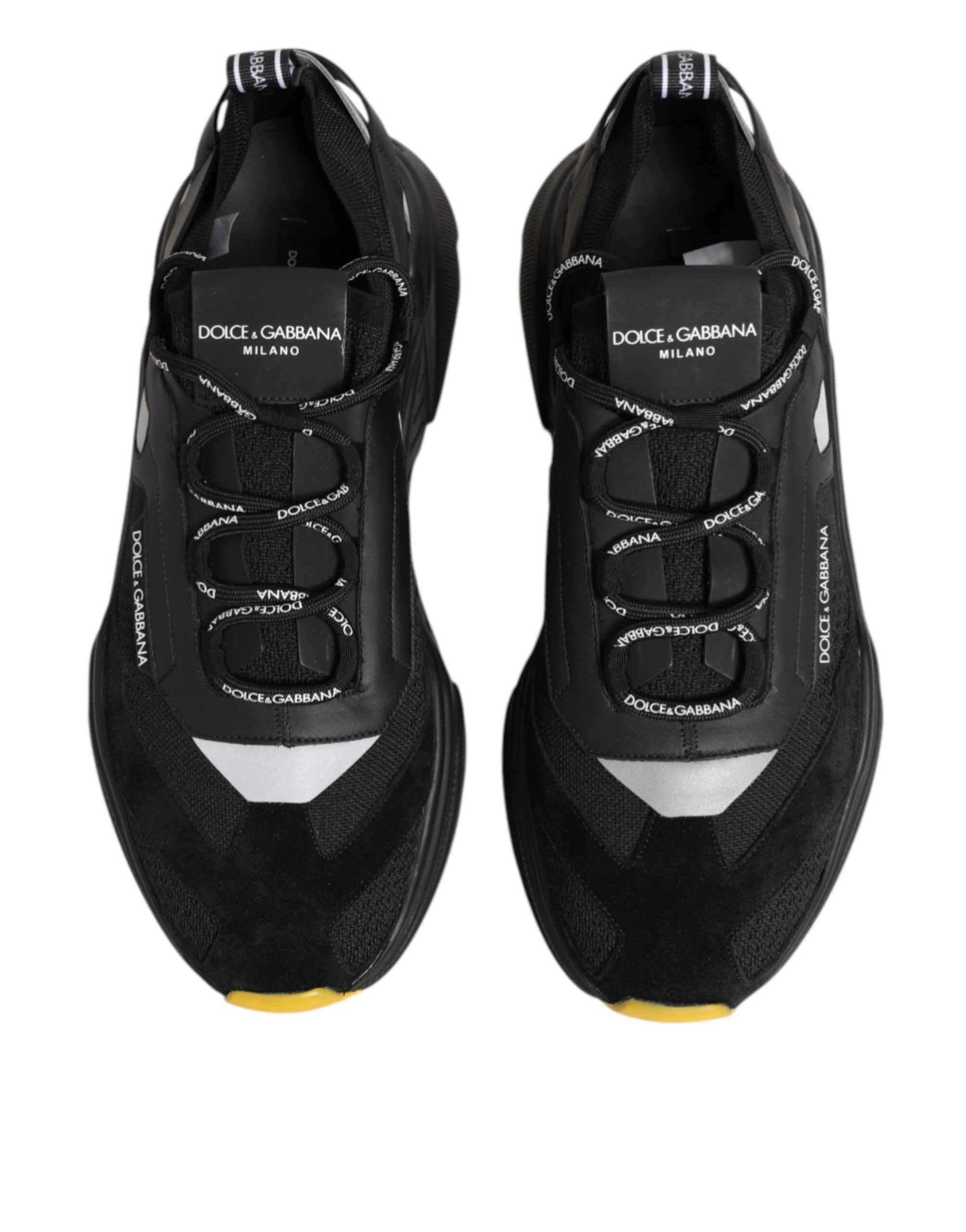 Dolce & Gabbana Black Daymaster Low Top Men Sneakers Shoes