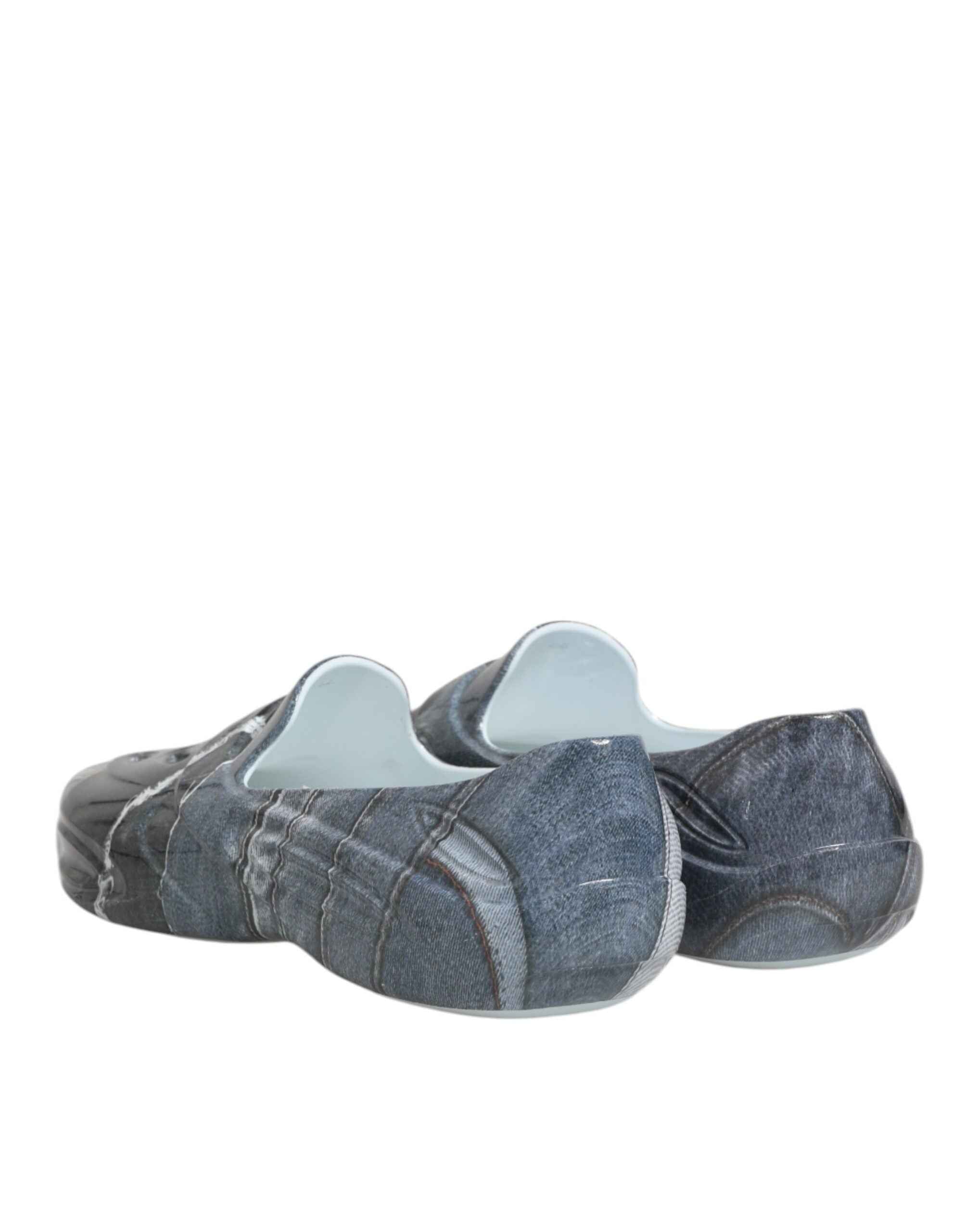 Dolce & Gabbana Multicolor Rubber Men Low Top Sneakers Shoes