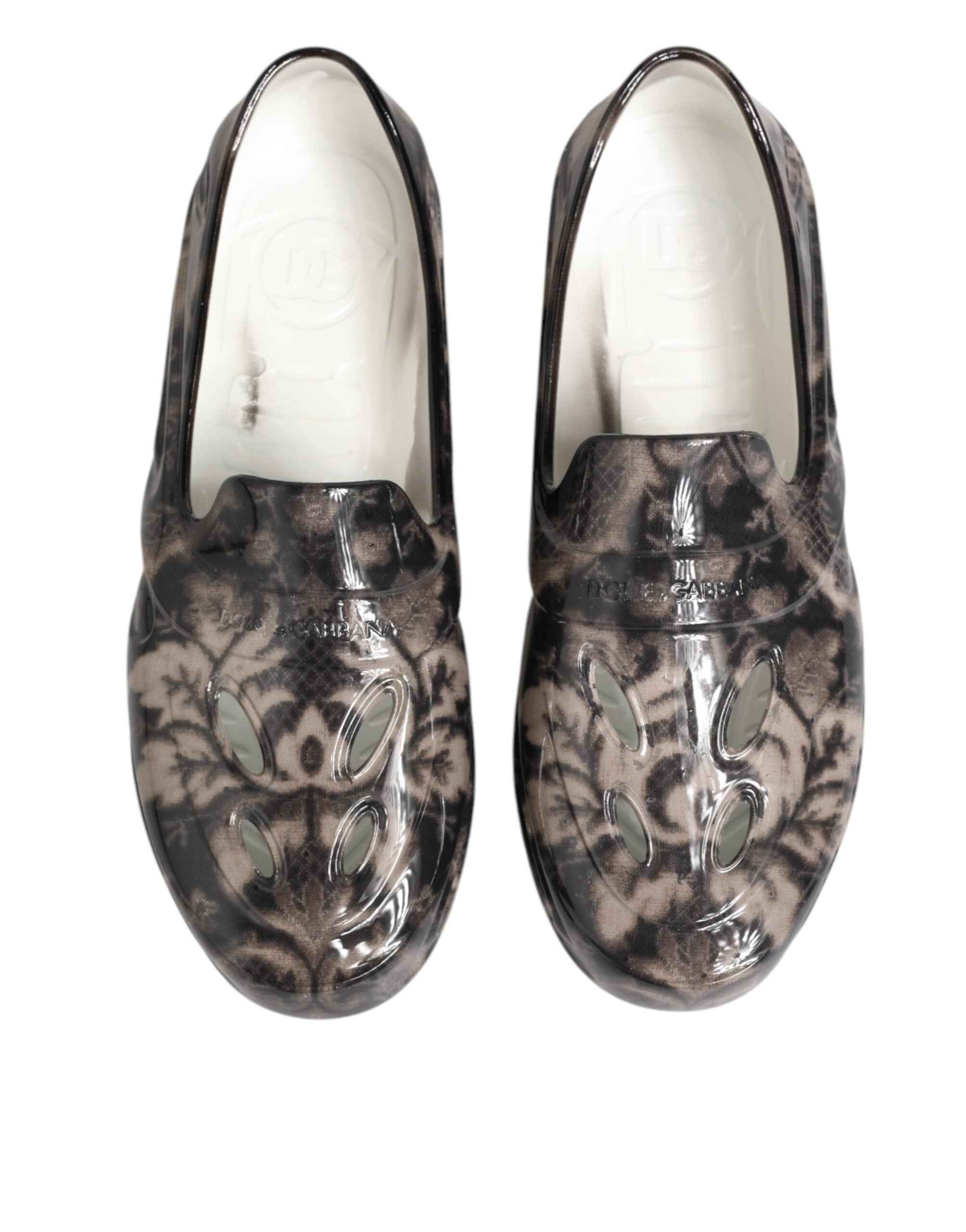 Dolce & Gabbana Multicolor Rubber Low Top Men Sneakers Shoes