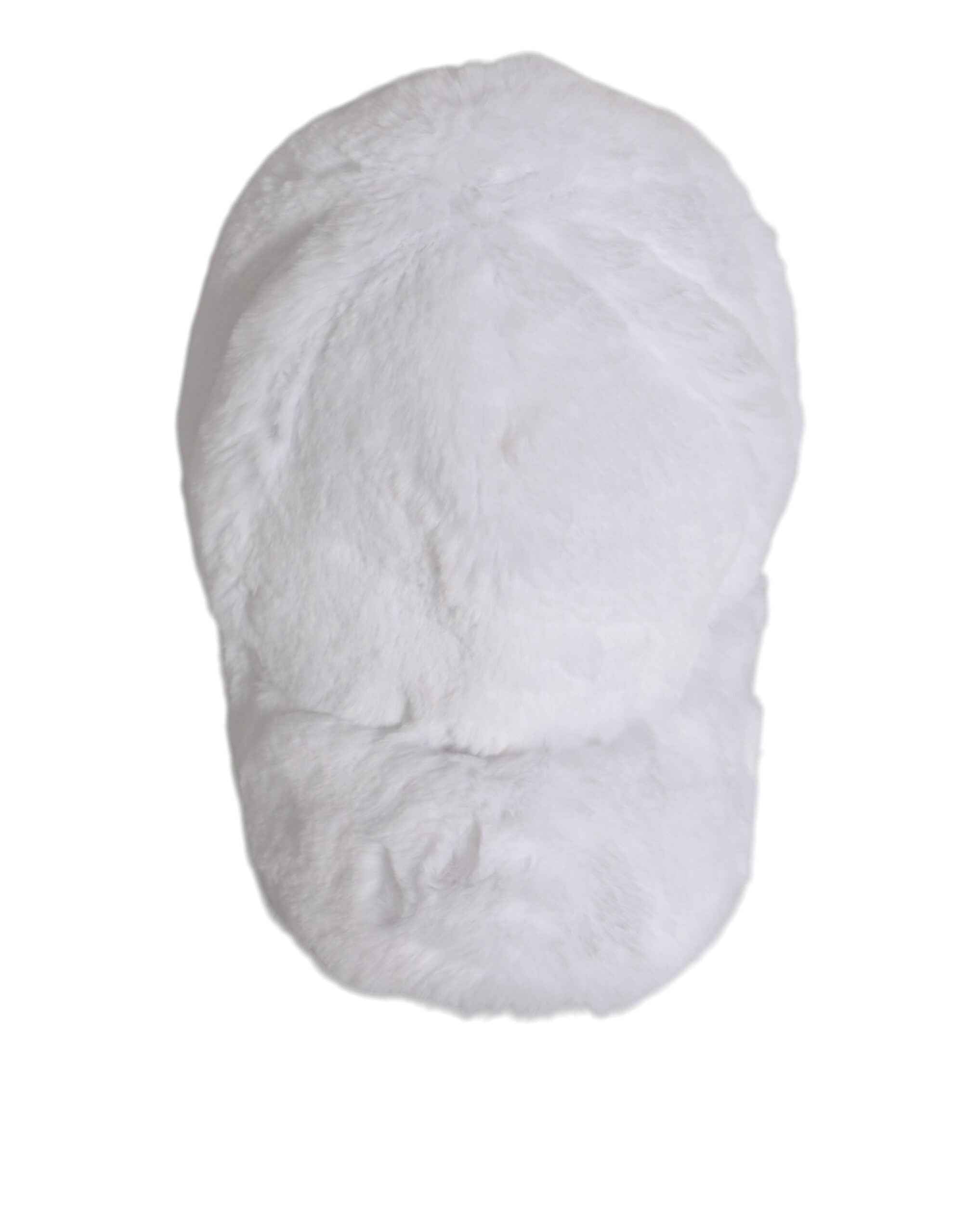 Dolce & Gabbana White Modacrylic Rapper Men Baseball Capello Hat