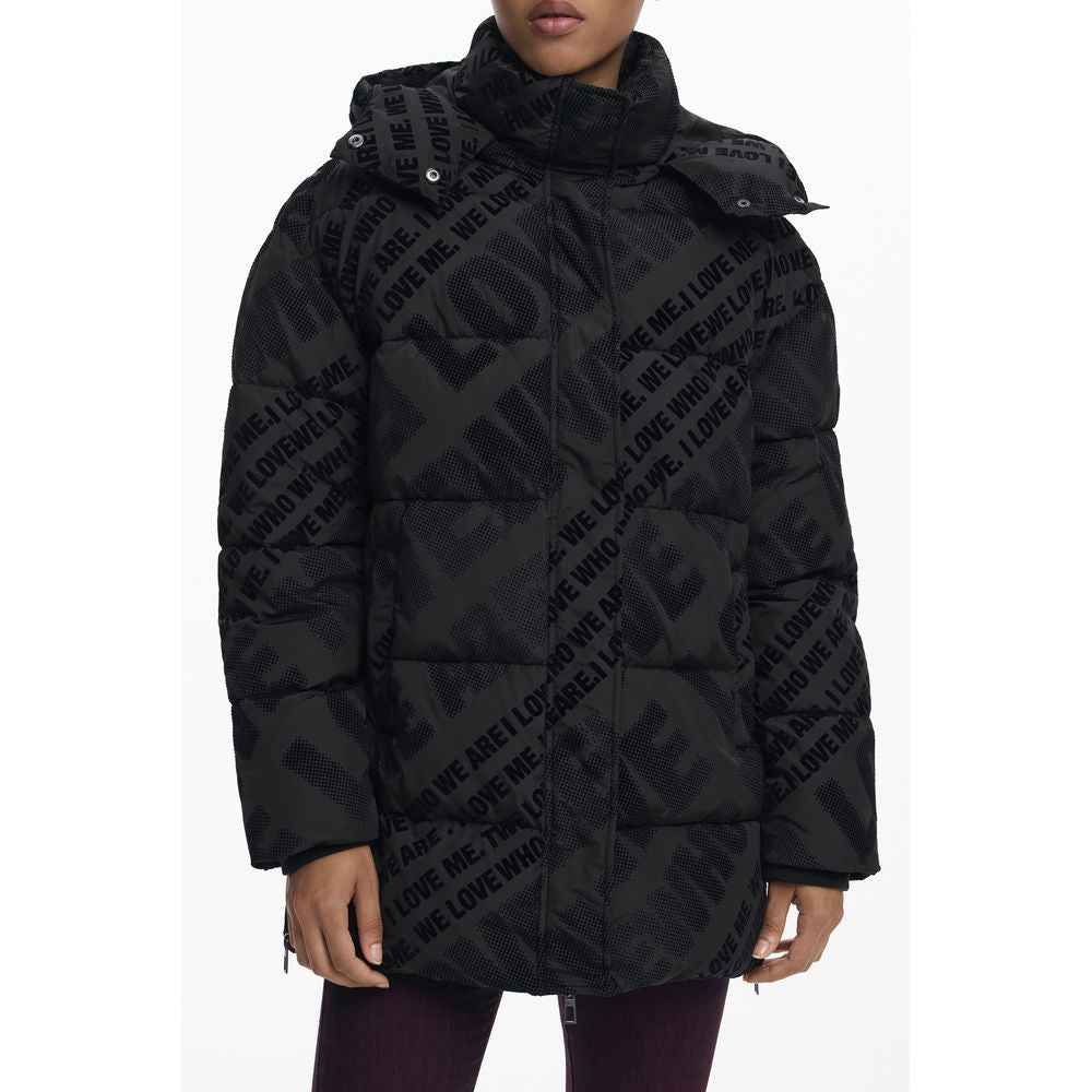 Desigual Black Polyester Women Jacket