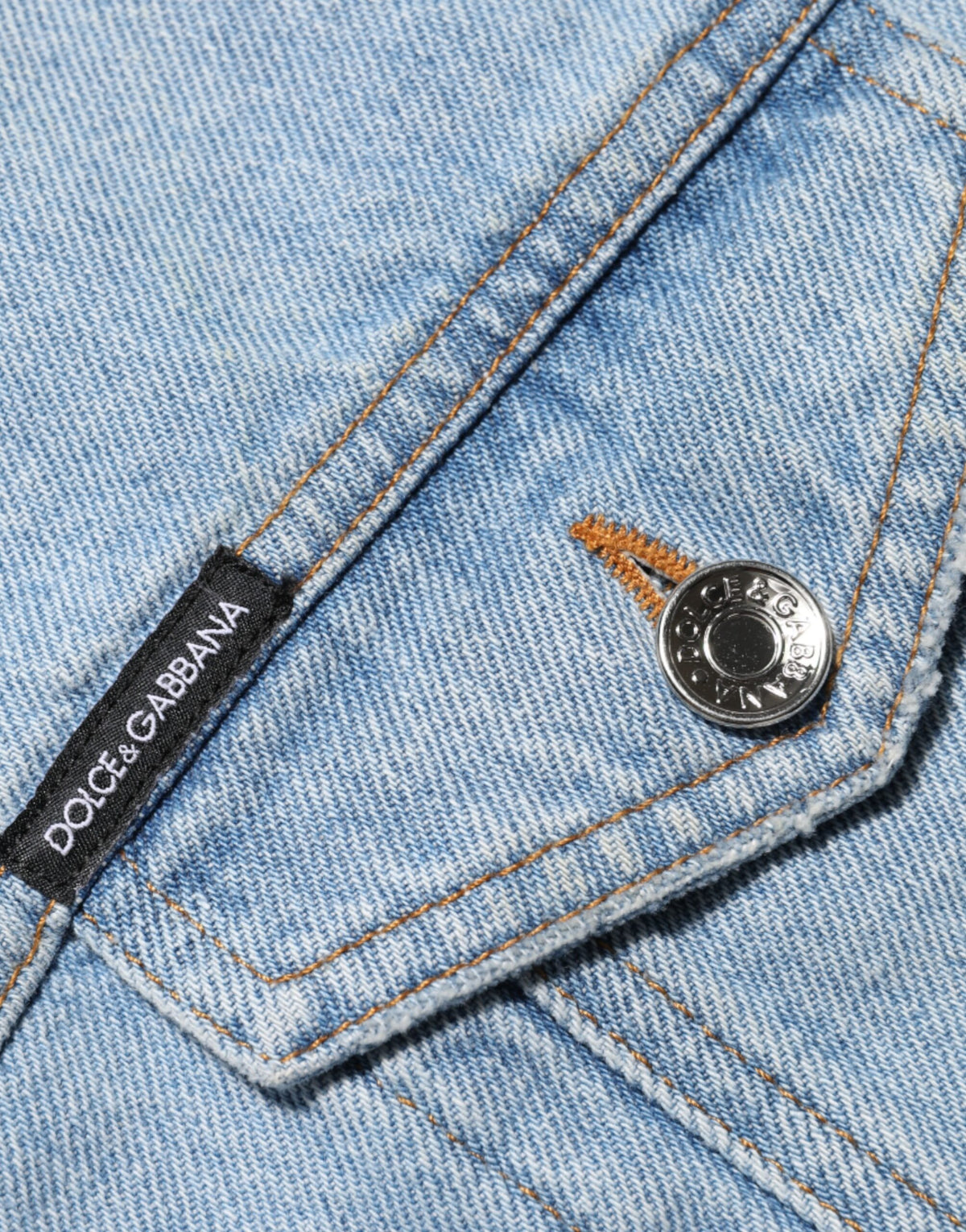 Dolce & Gabbana Blue Nylon Patchwork Denim Sheath Mini Dress