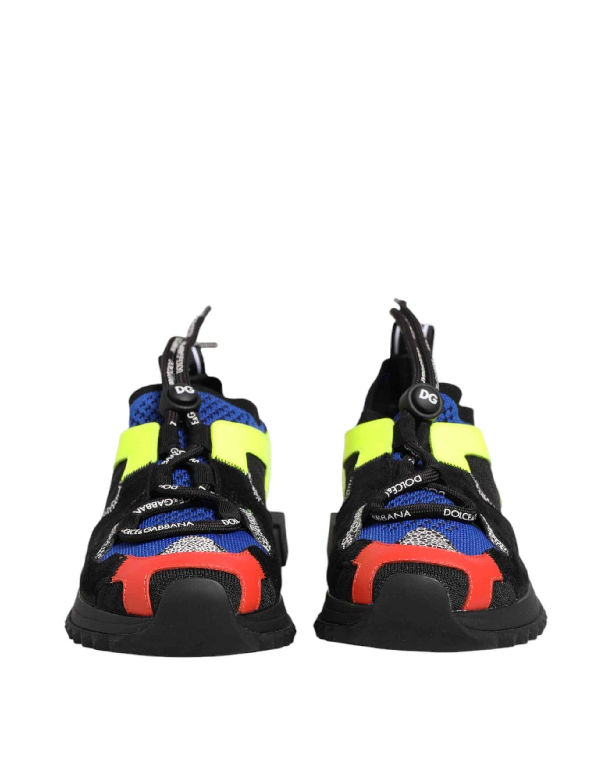 Dolce & Gabbana Multicolor Low Top Sorrento Sneakers Shoes