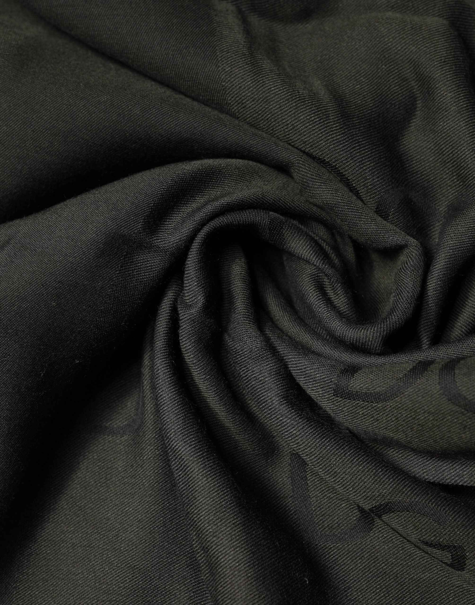 Dolce & Gabbana Black Modal Neck Wrap Men Shawl Men Scarf