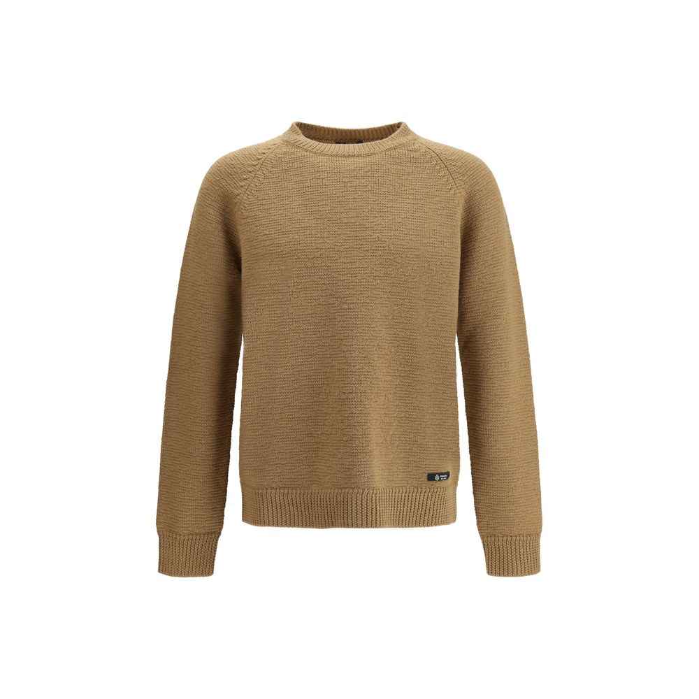 Prada Beige Wool Oves Aries Sweatshirt