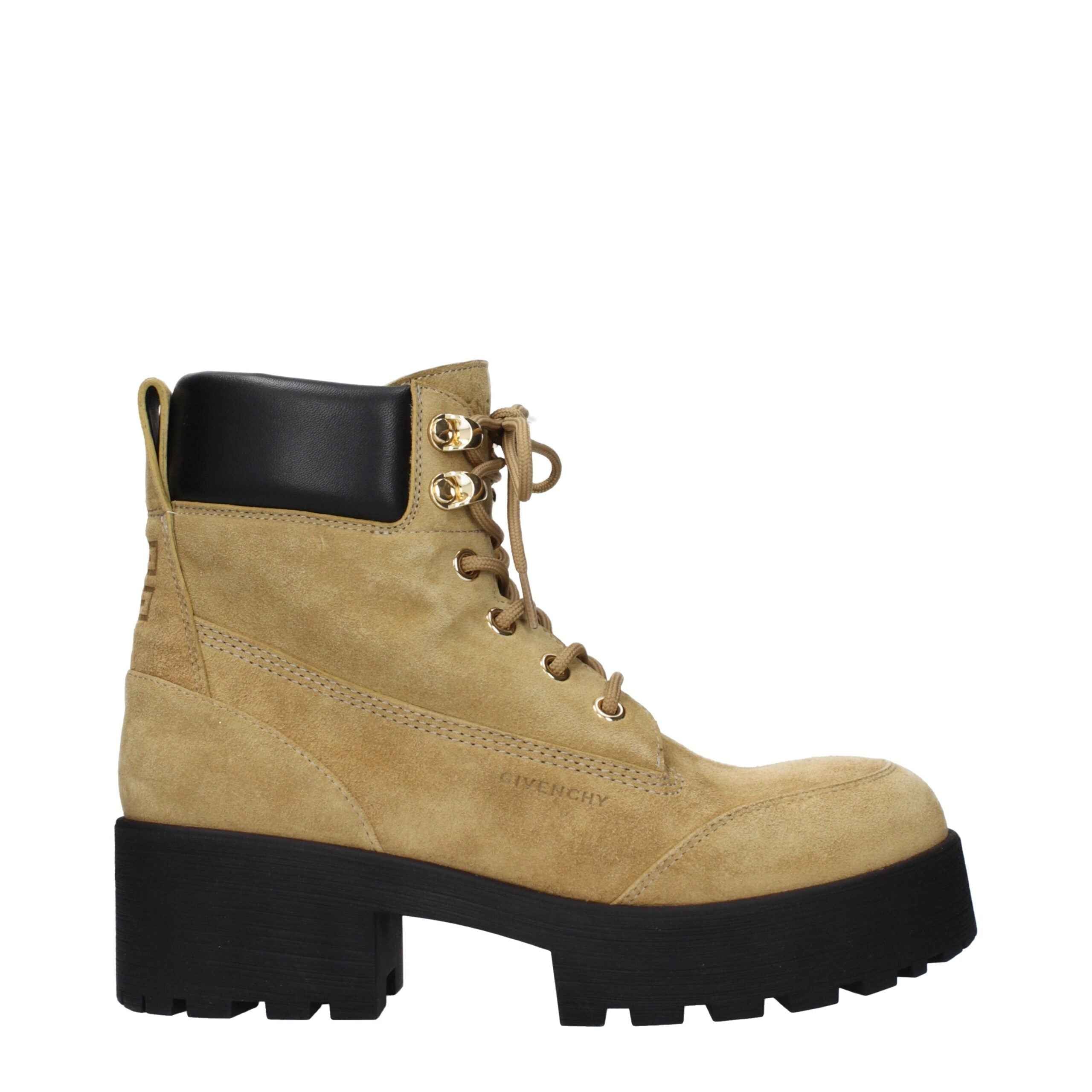 Givenchy Brown Leather Ankle Boots