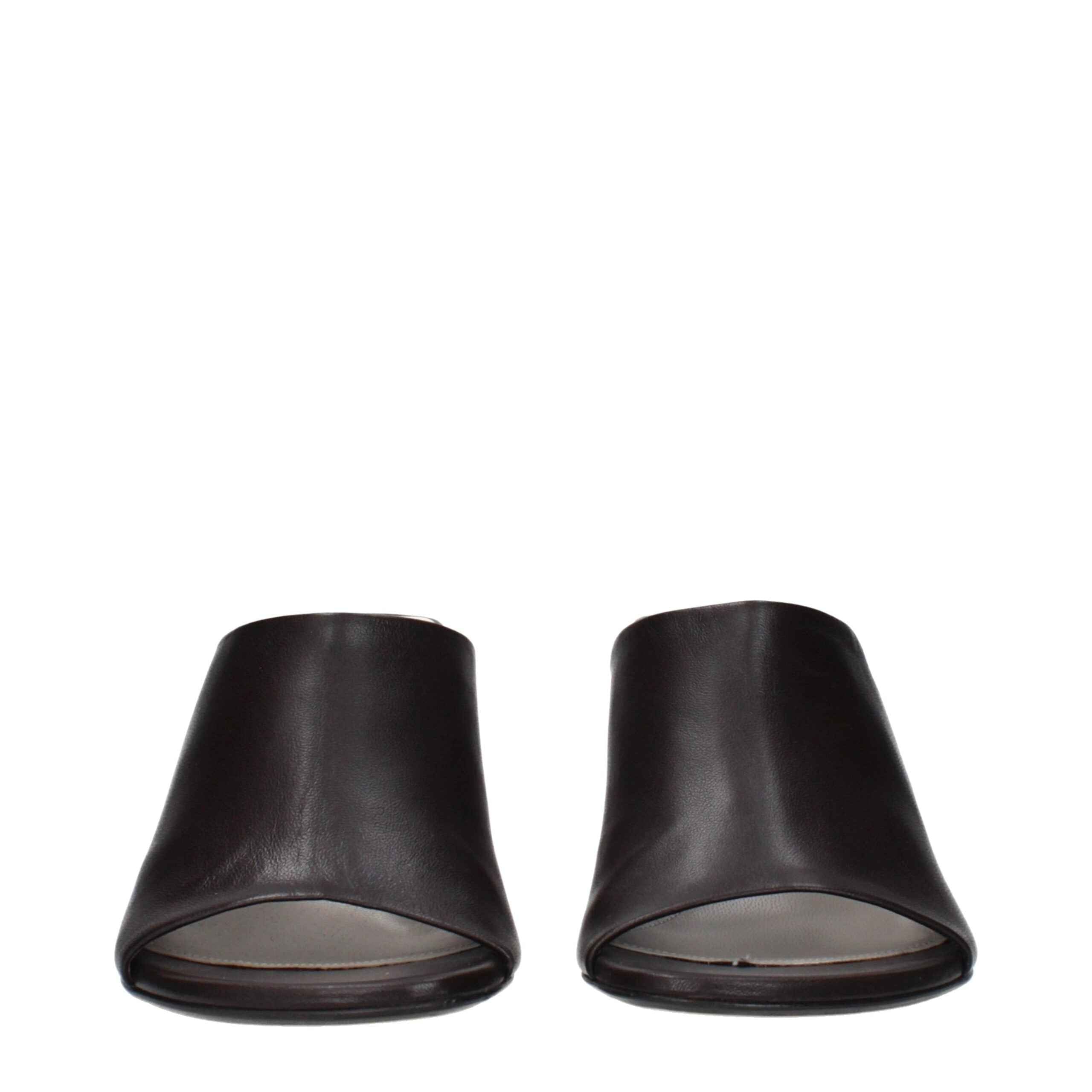 Lanvin Black Leather High Heel Pumps