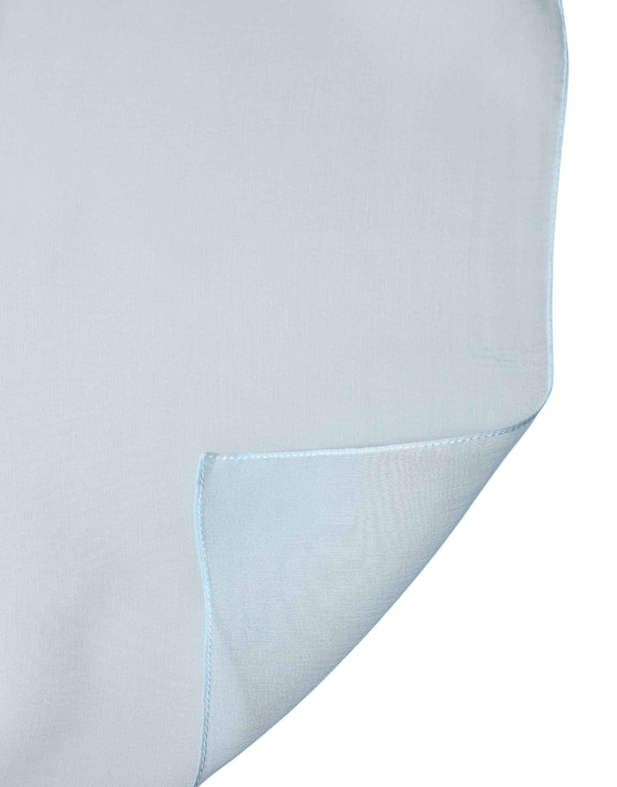 Dolce & Gabbana Light Blue Stole Silk Neck Wrap Shawl Scarf