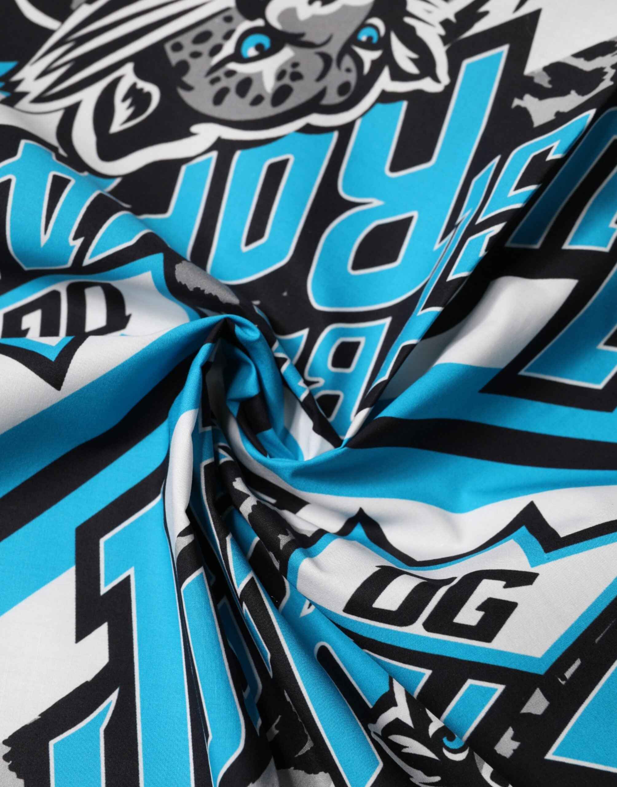 Dolce & Gabbana Multicolor DG Royals Square Foulard 51.5cm x 51cm Scarf