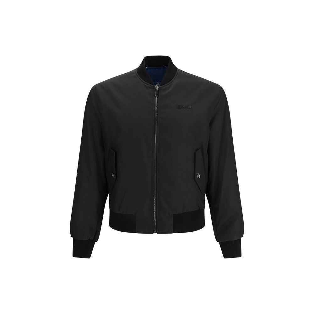 Versace Black Polyamide Jacket