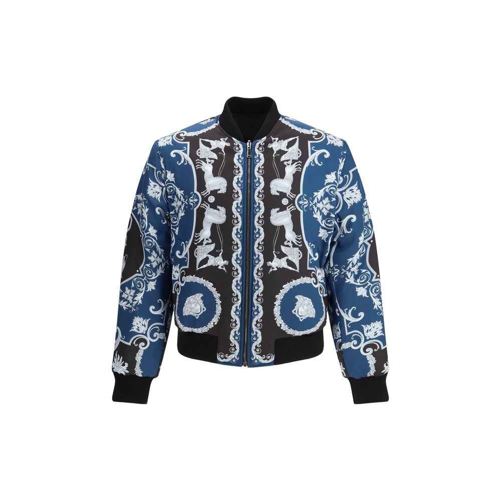 Versace Black Polyamide Jacket