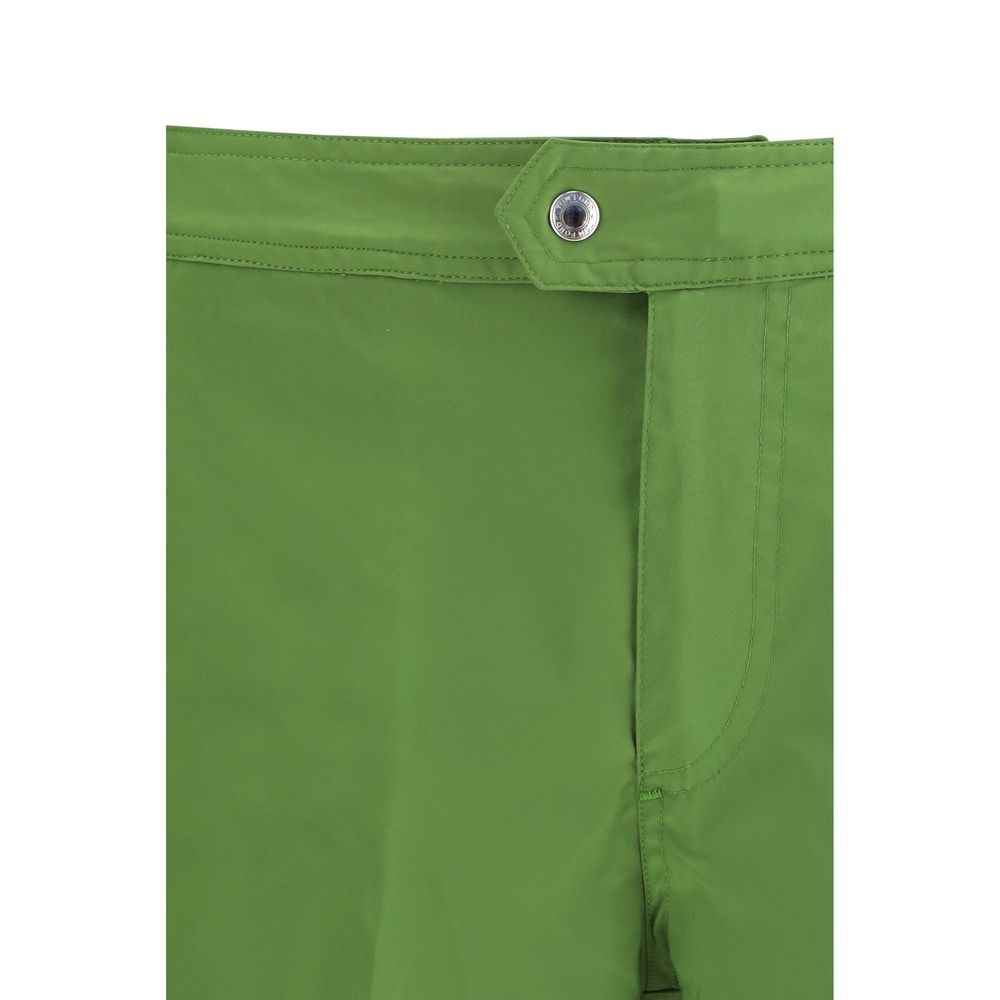 Tom Ford Bicolor Polyester Swim Shorts