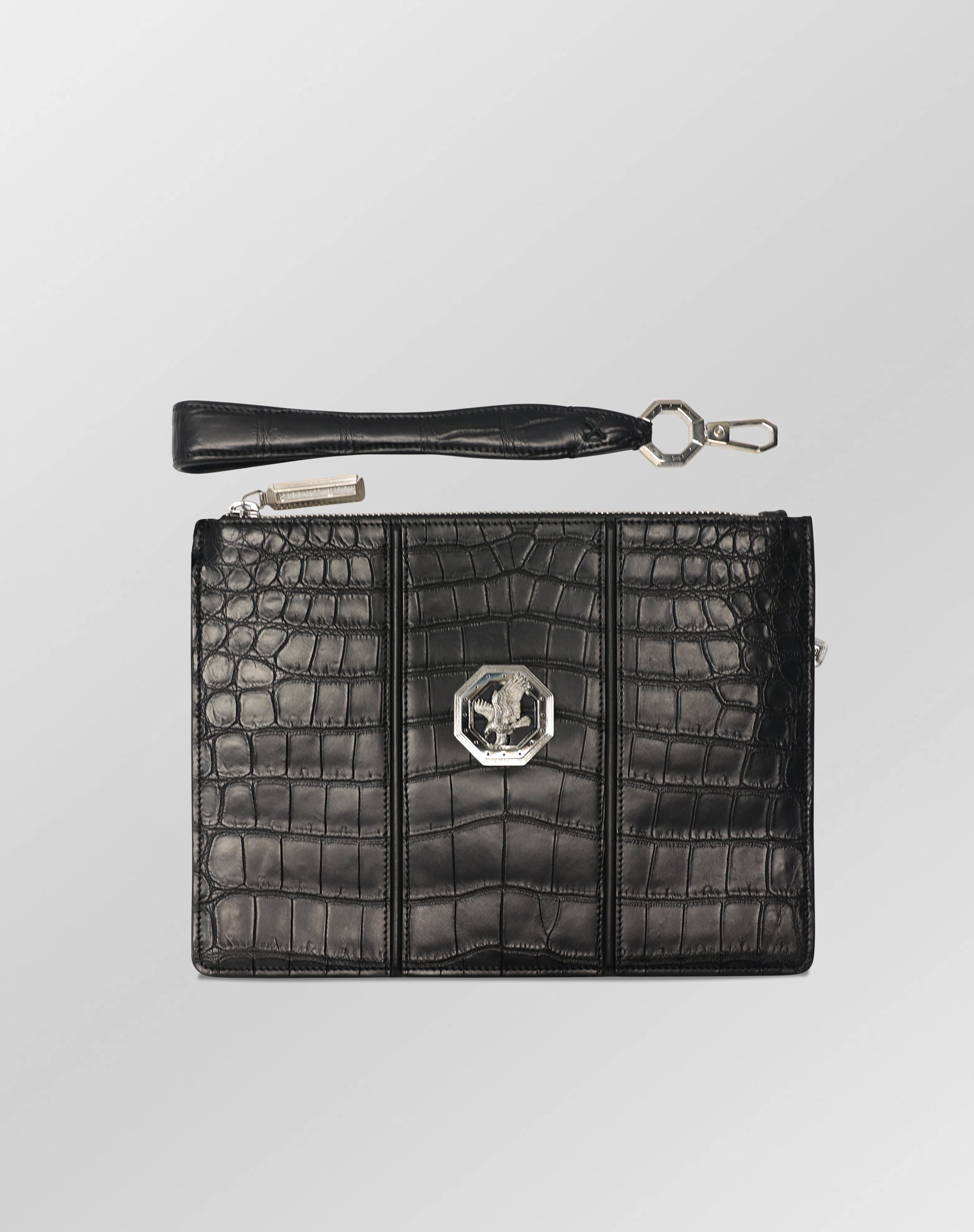 Stefano Ricci Crocodile Leather Matted Portfolio Case for Men