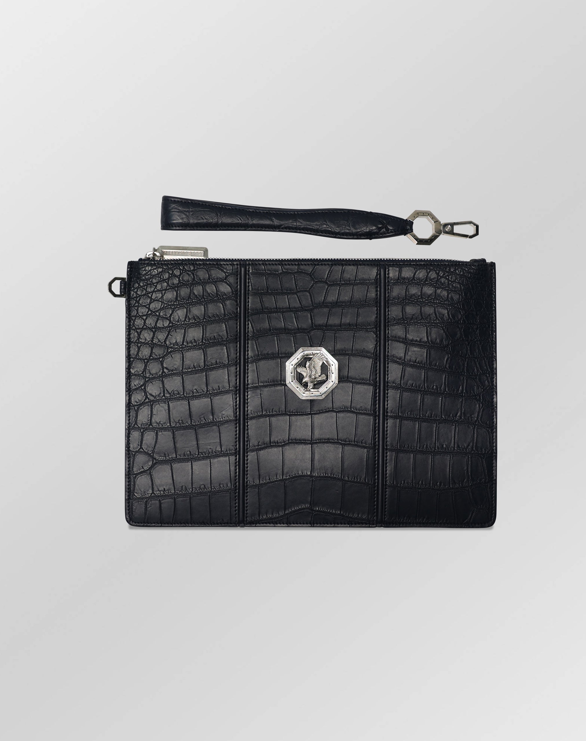 Stefano Ricci Crocodile Leather Matted Portfolio Case for Men
