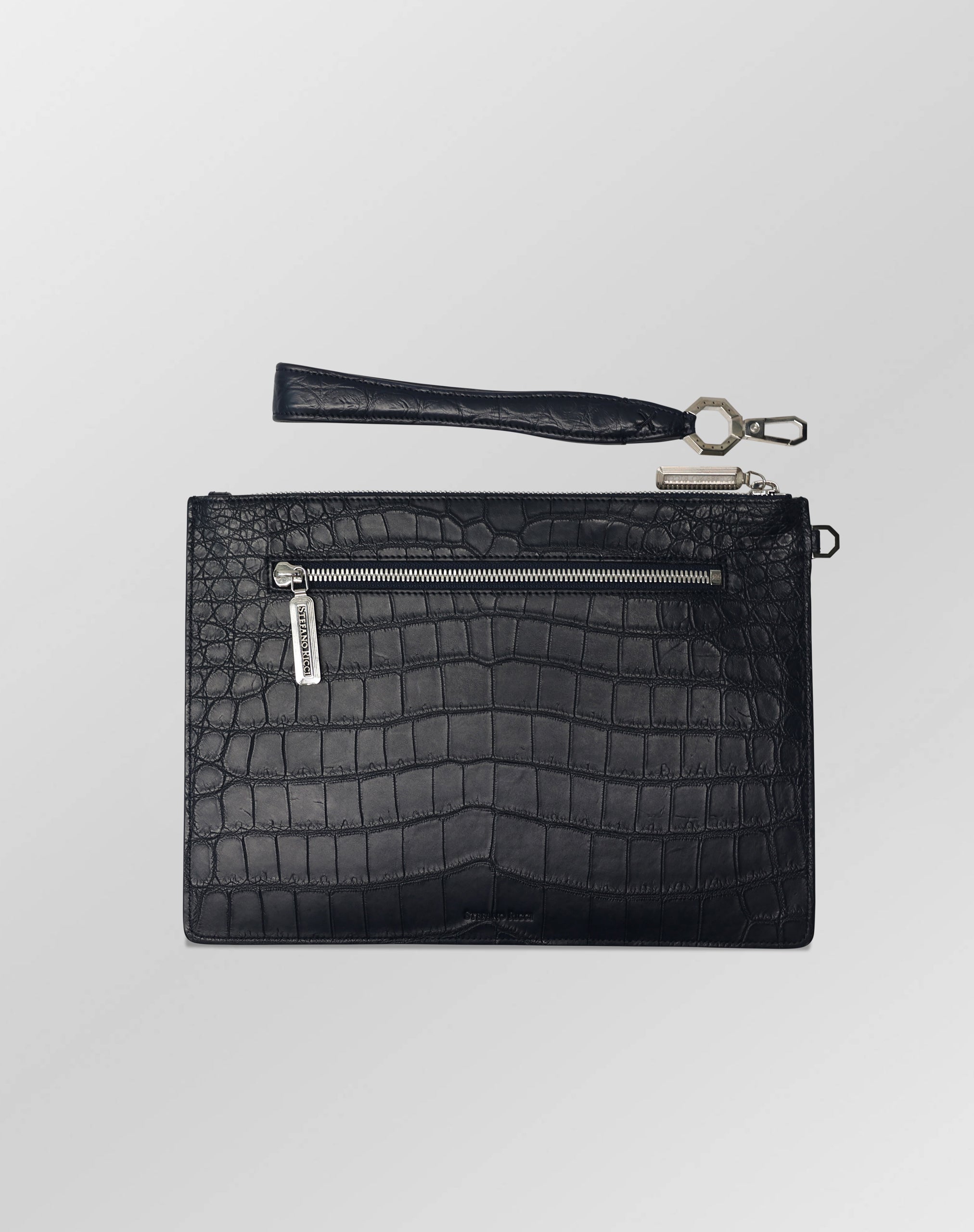 Stefano Ricci Crocodile Leather Matted Portfolio Case for Men