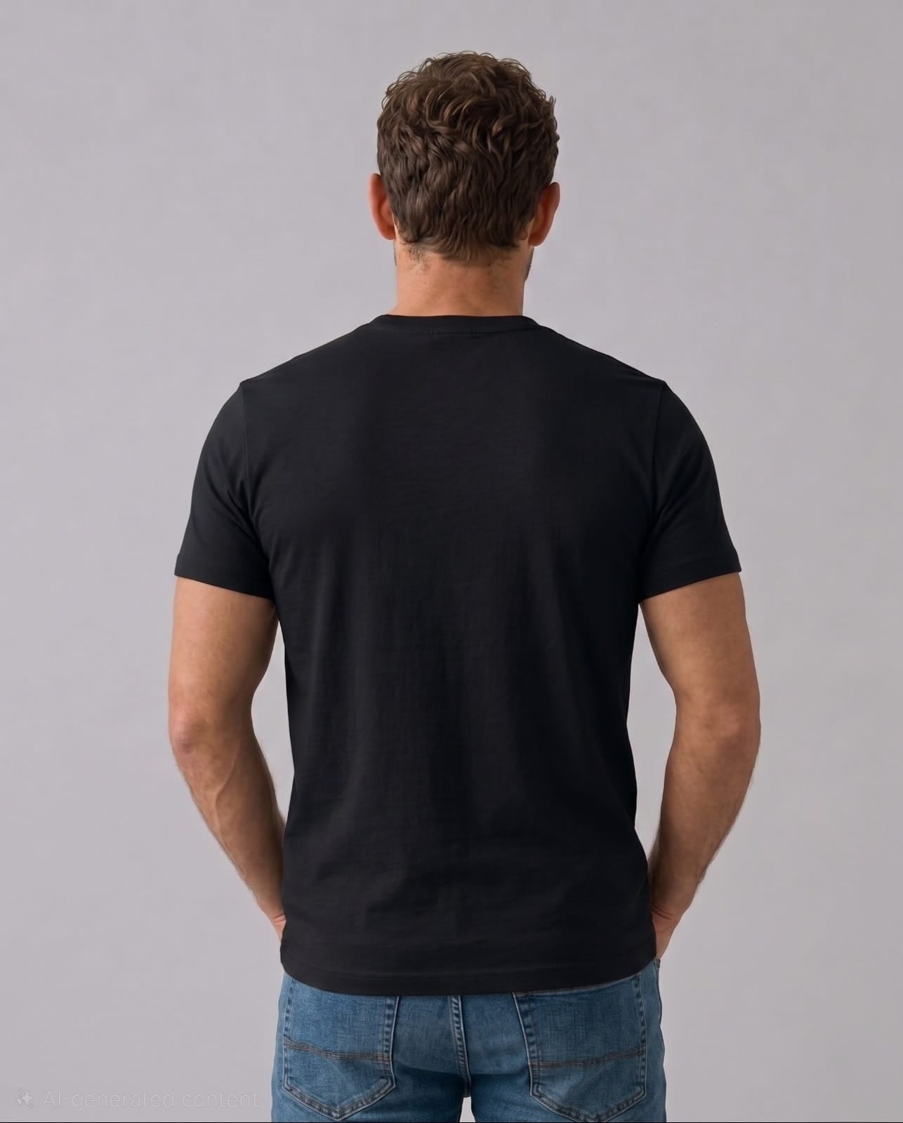 Stefano Ricci Silk Cotton Eagle Embroidered T-Shirt Black