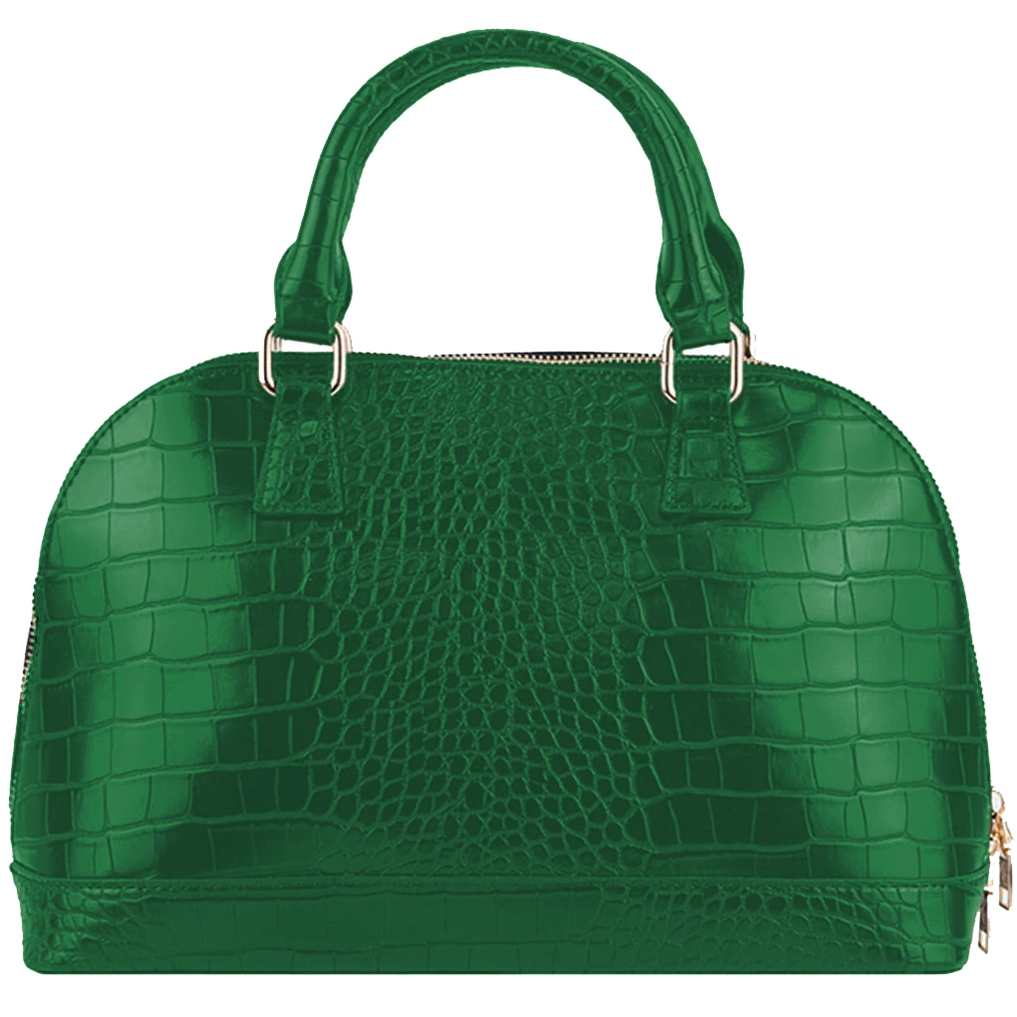 Cristinaeffe Bridget Croc-Embossed Leather Handbag