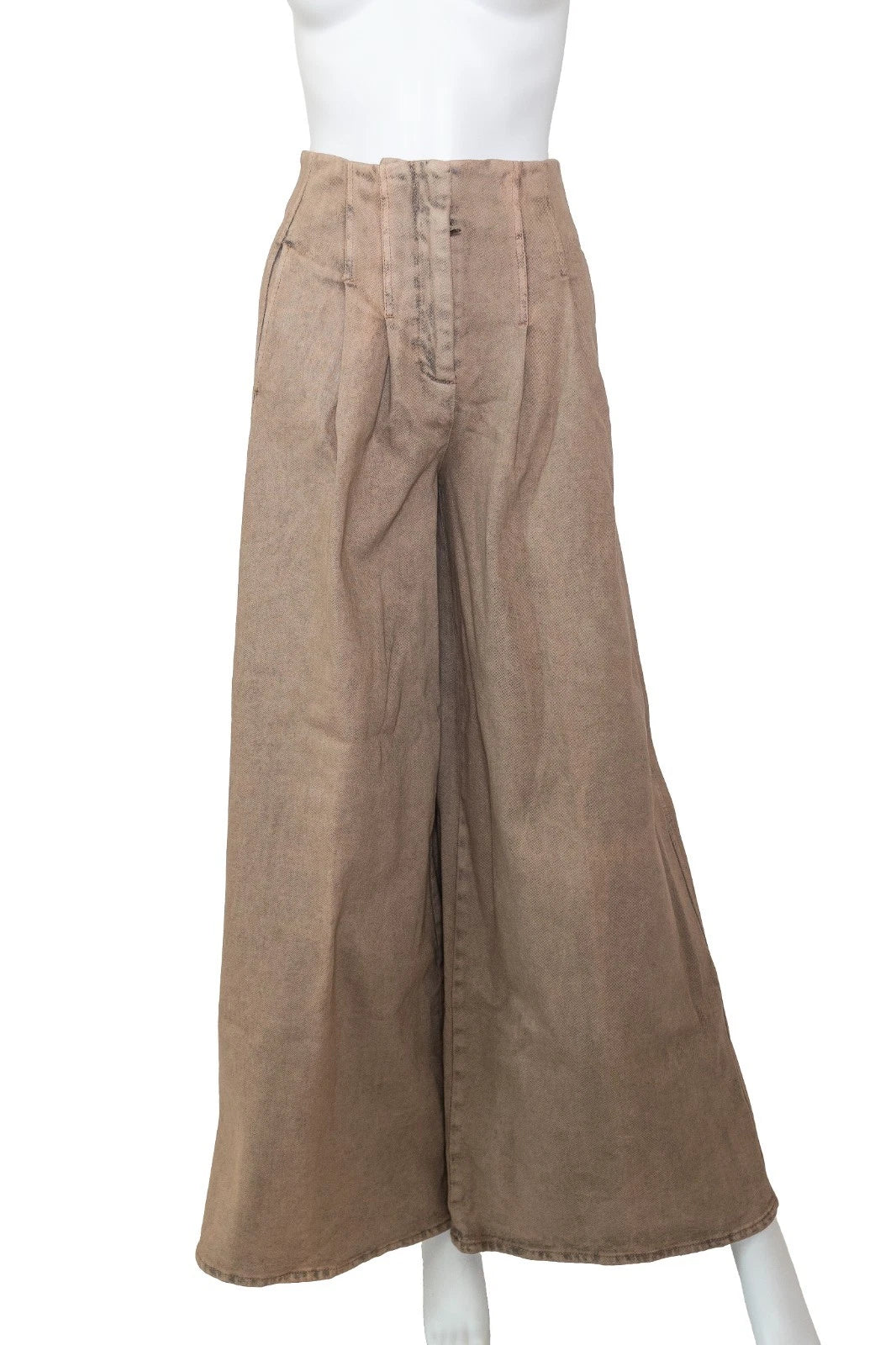 PESERICO WIDE LEG PLEATED JEANS