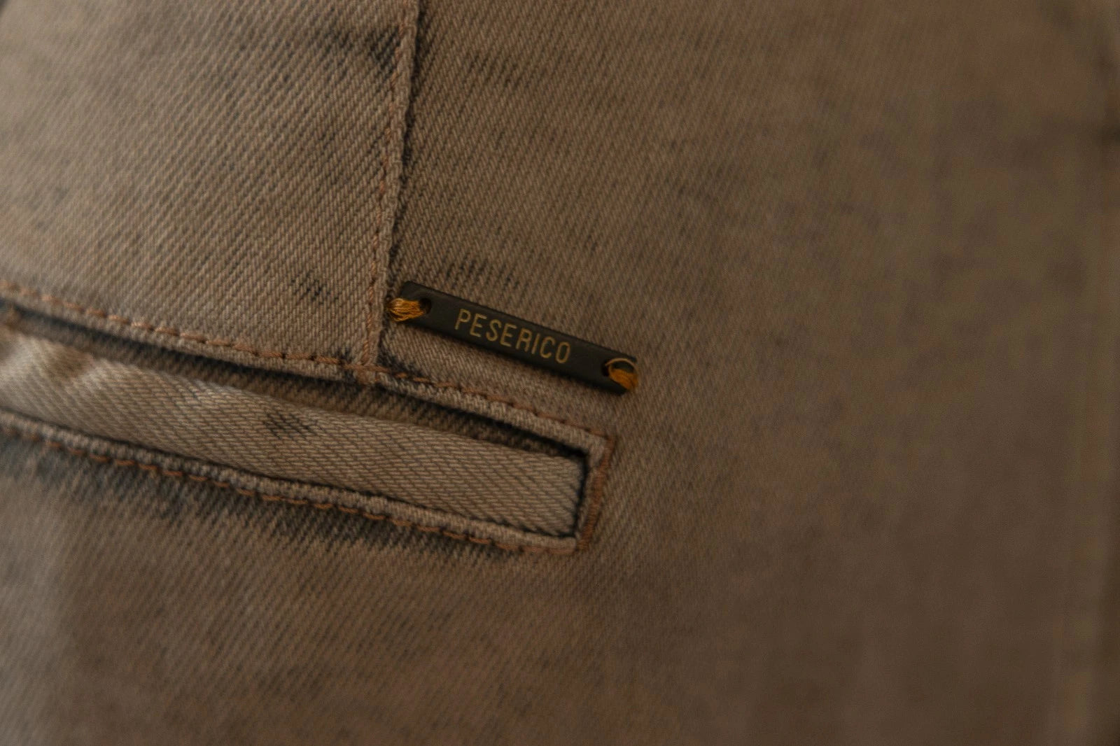 PESERICO WIDE LEG PLEATED JEANS