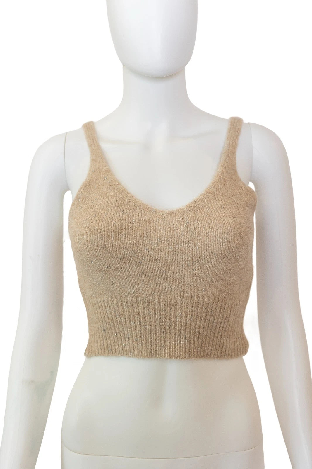 Peserico v-neck sleeveless top