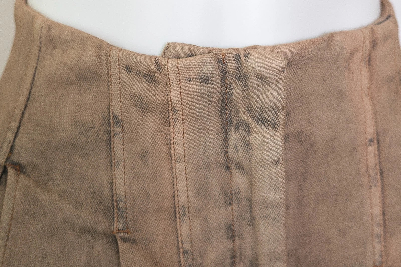 PESERICO WIDE LEG PLEATED JEANS