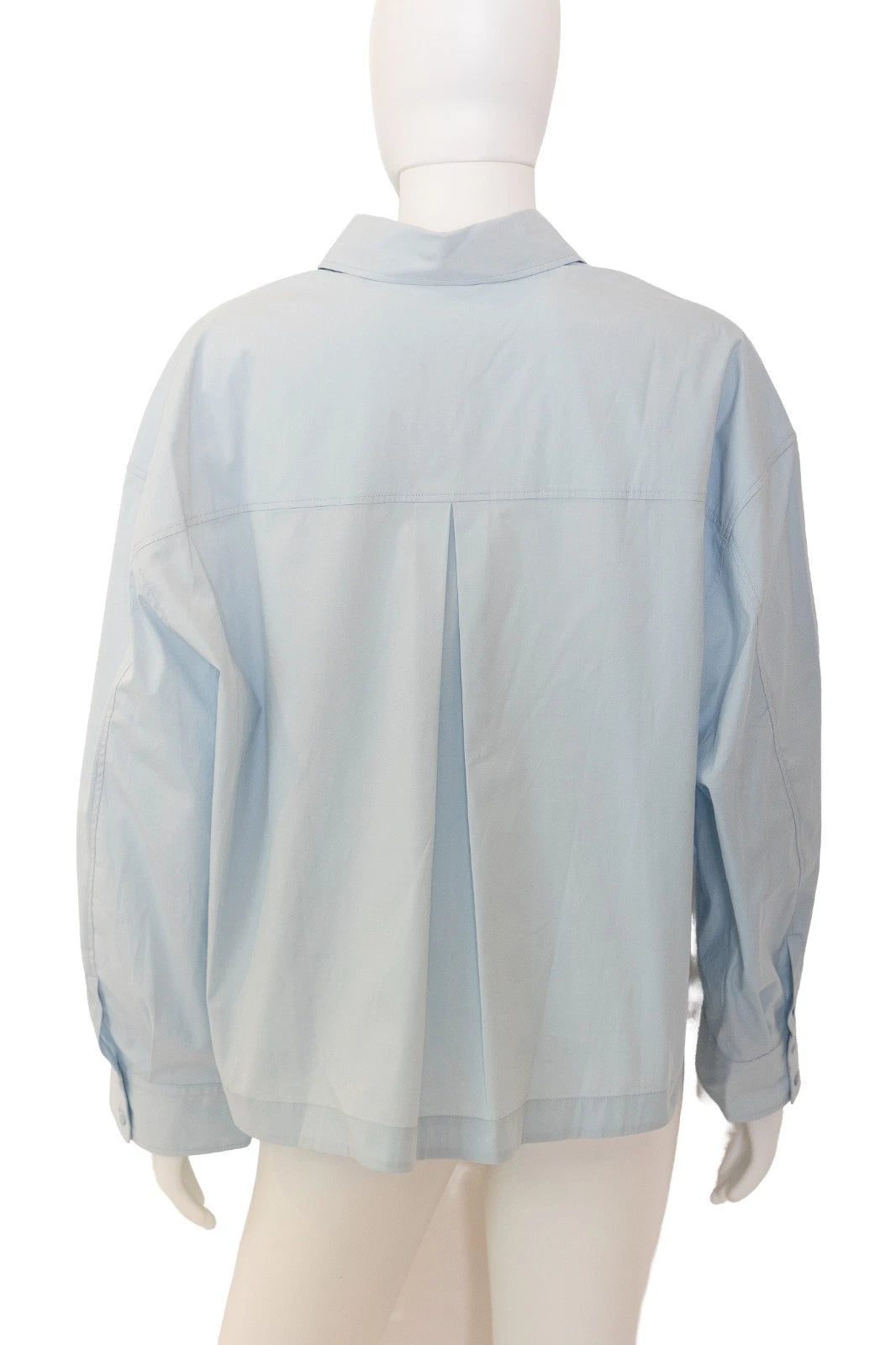 Peserico crop pocket button-down shirt
