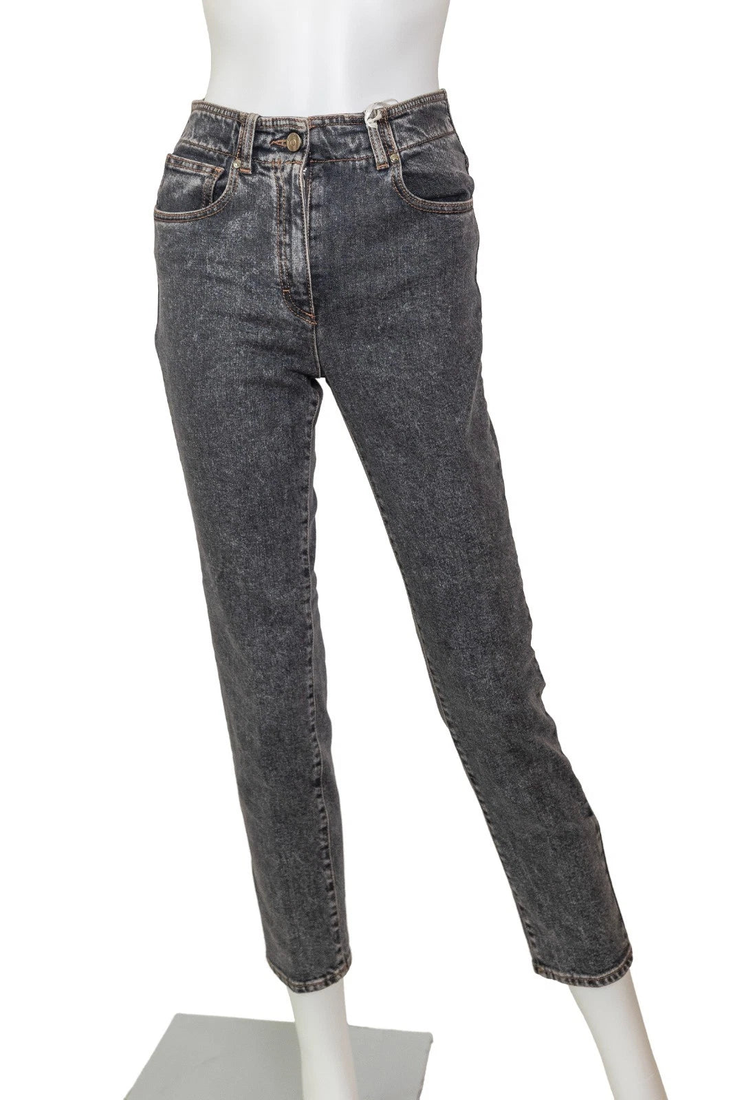 Peserico stonewash cropped jeans