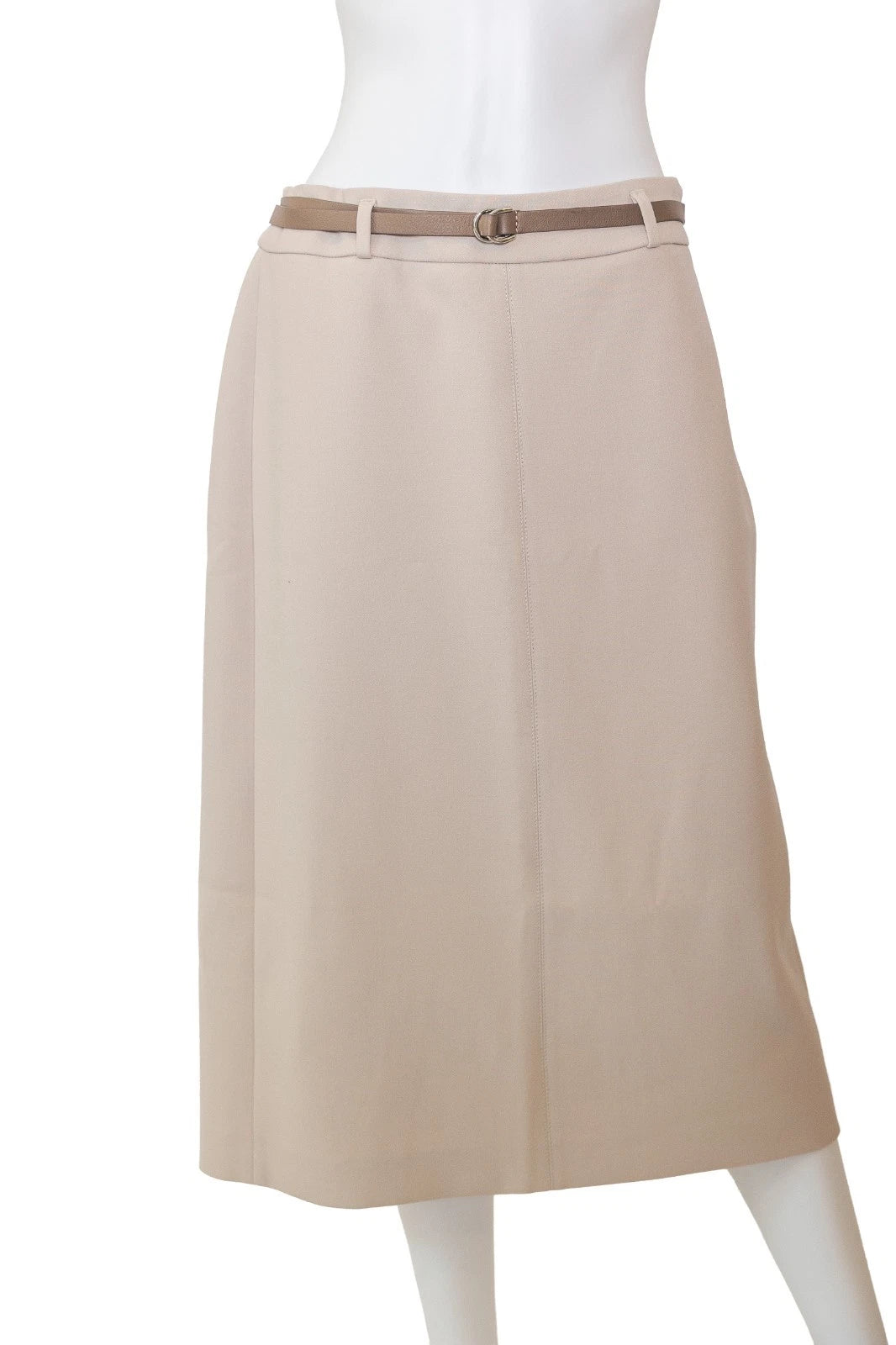 Peserico belted midi skirt