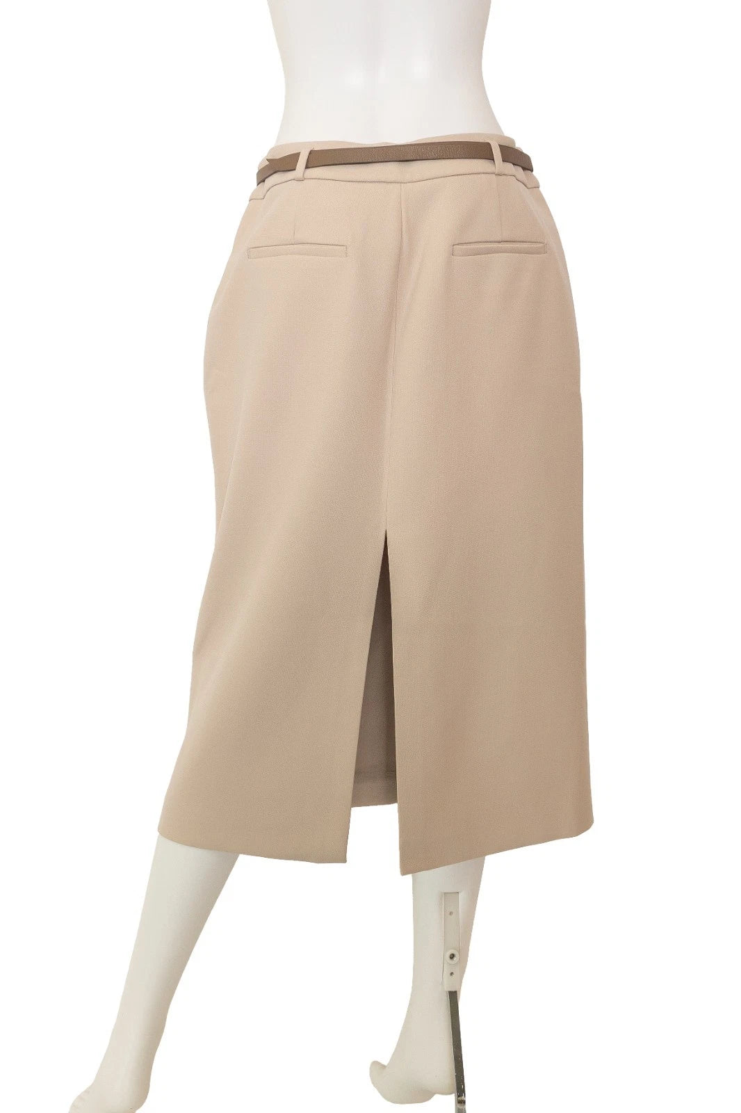 Peserico belted midi skirt